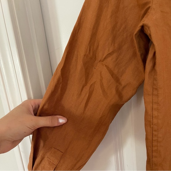 Quince Linen Button Up Shirt - Picture 6 of 8